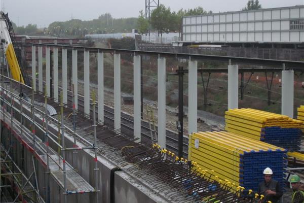 Almex - Verbreding spoorbruggen Anderlecht